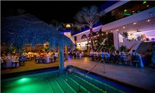 Margaritaville Beach Resort Playa Flamingo - Wedding Party Enjoying Dinner Reception