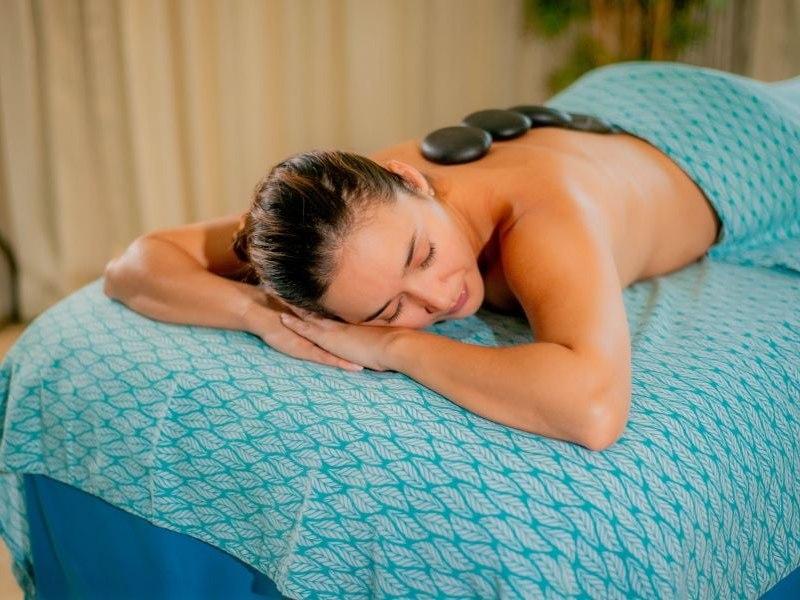 Hot Rock Massage at Onzen Spa, Margaritaville Beach Resort Playa Flamingo